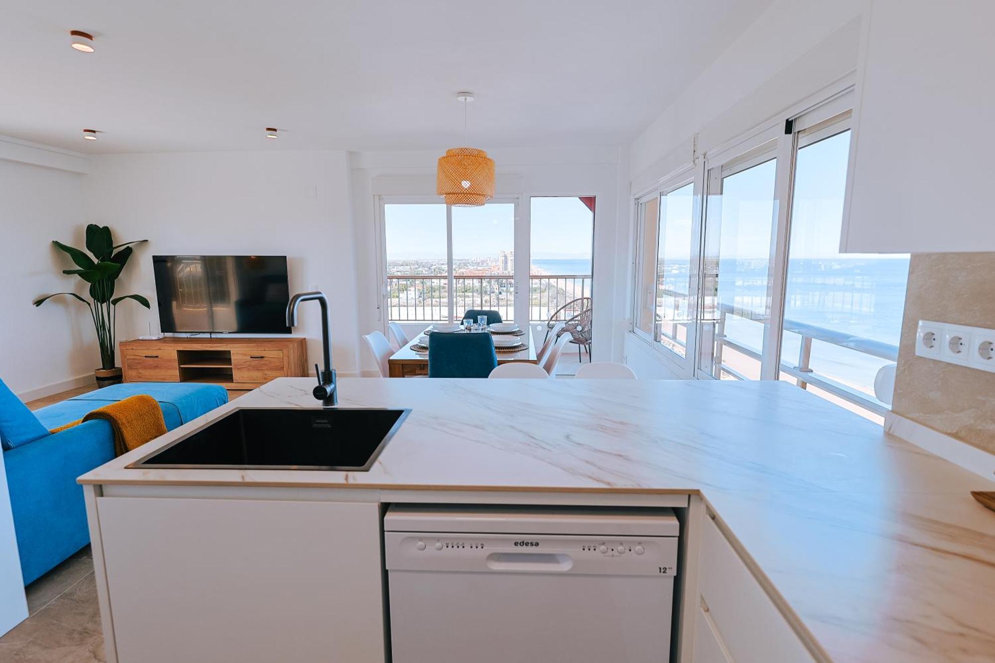 Apartamento Premium Con 5 Piscinas Barbacoa Tenis Frontenis Mareny Blau Buitenkant foto