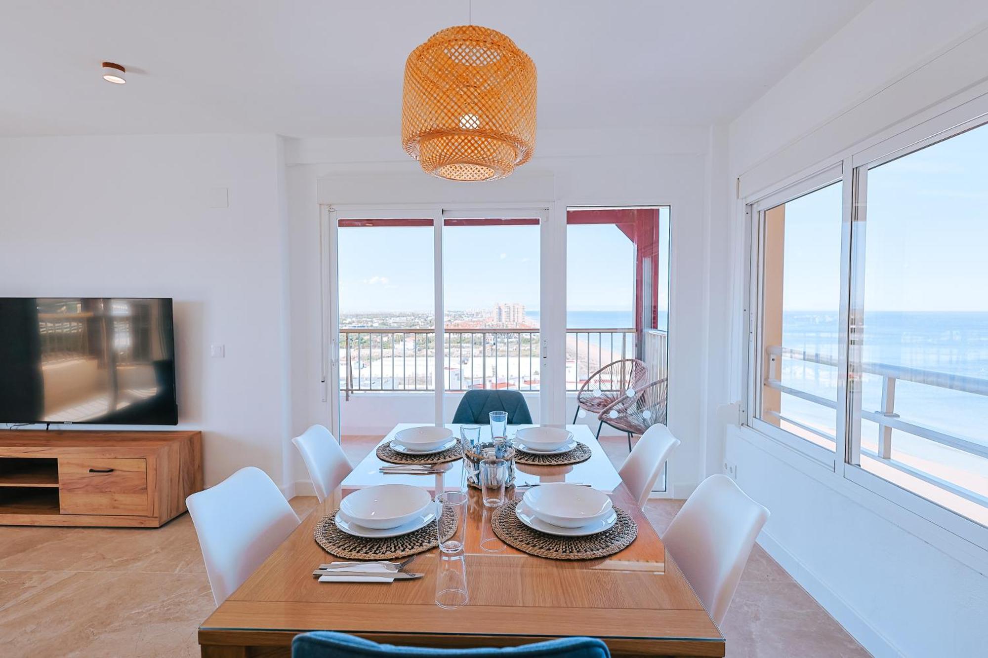 Apartamento Premium Con 5 Piscinas Barbacoa Tenis Frontenis Mareny Blau Buitenkant foto